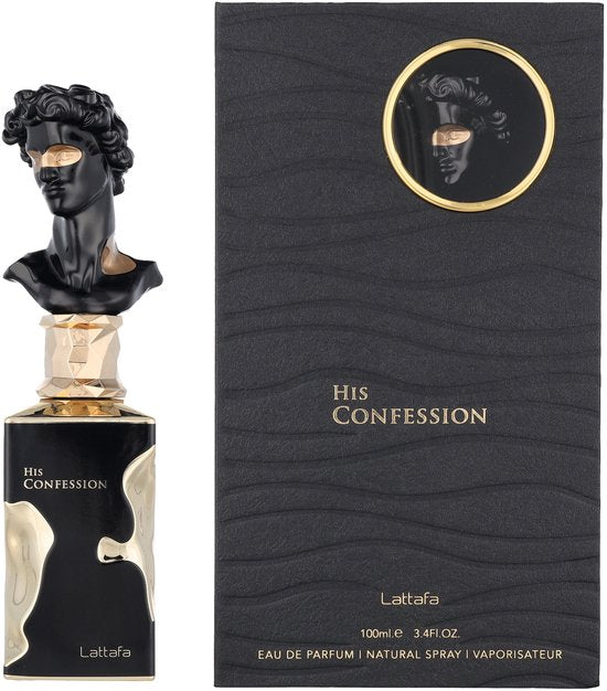 Lattafa His Confession Eau De Parfum 100ml – Voor Hem